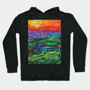 Abstract Hills Hoodie